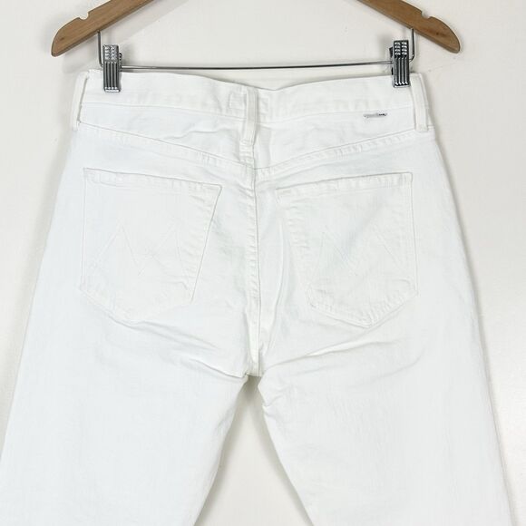 Mother Mens MR Tooth and Nail The Highball Jeans Straight Leg White Size 29X31 - Picture 5 of 13